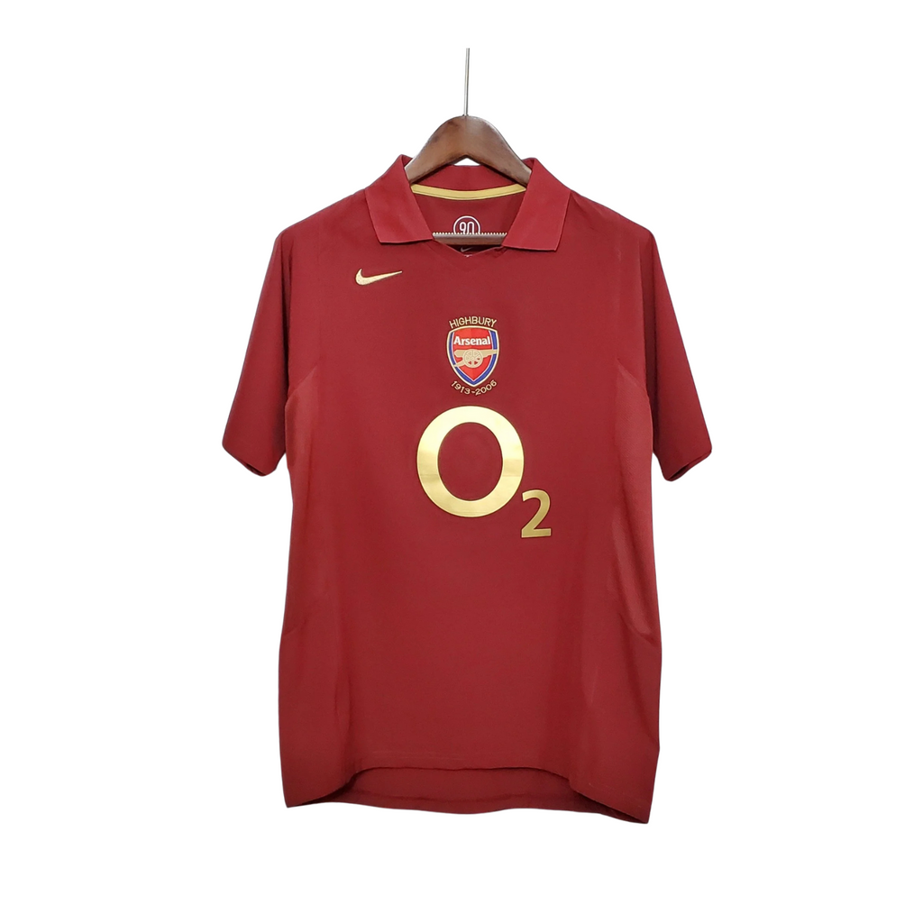 Maglia Vintage Arsenal Home 2006 Finale Highbury