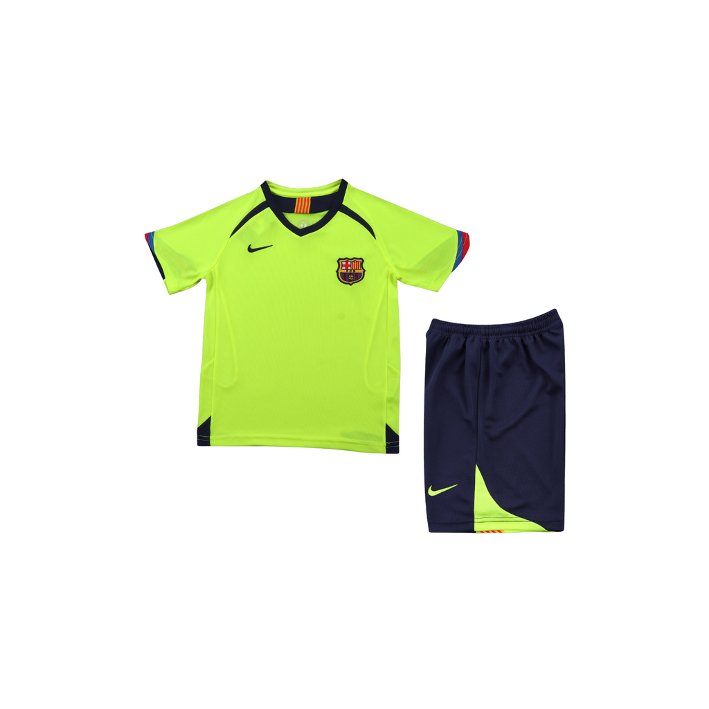 Completino Bambino Vintage Barcellona Away 2005/06