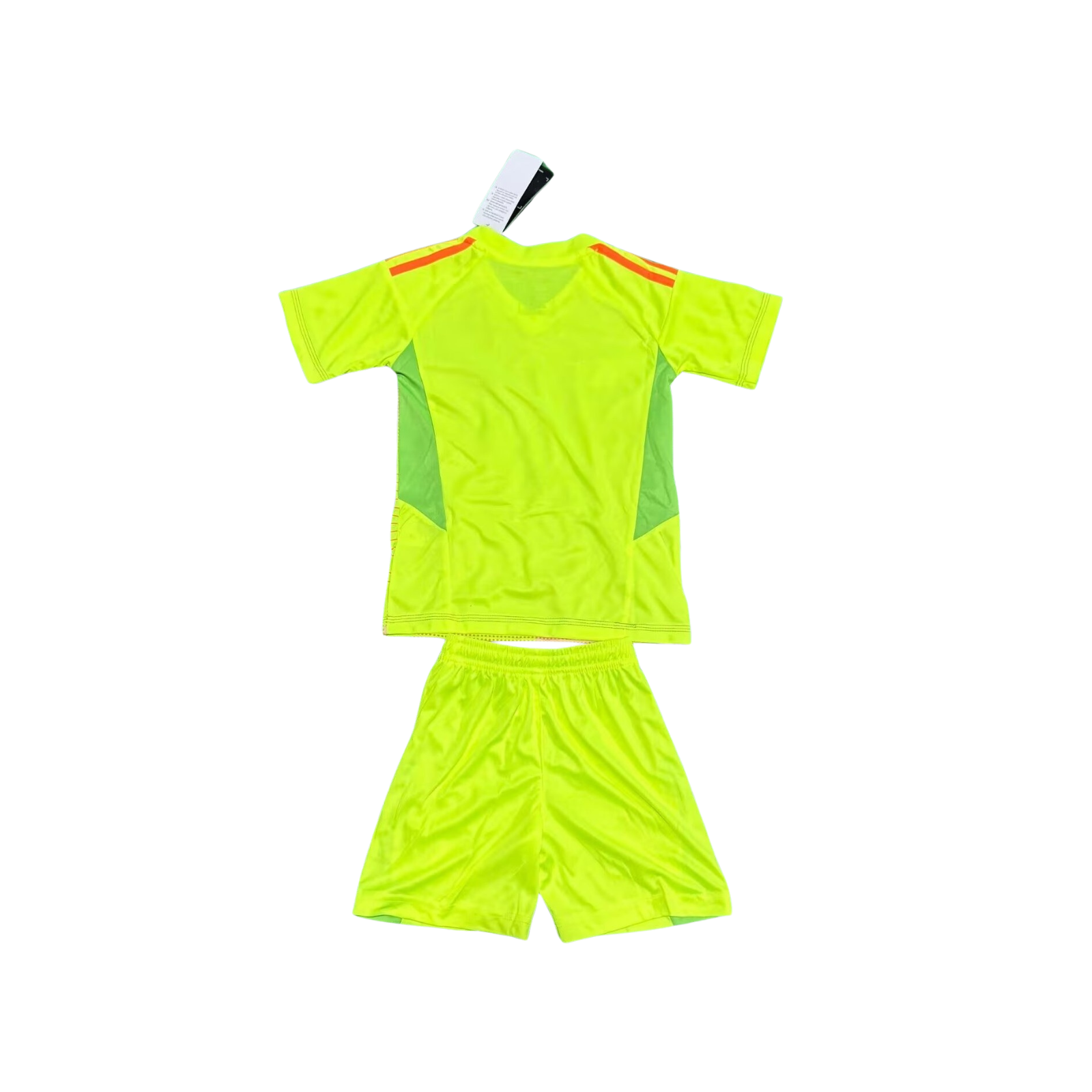 Completino Bambino Argentina Portiere Maglia Gialla Fluo 2024/2025