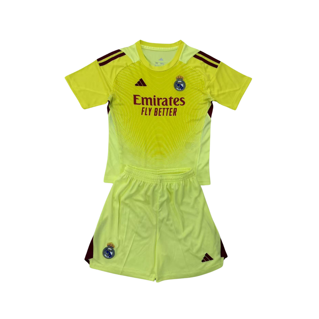 Completino Bambino Real Madrid Portiere Giallo 2025/26