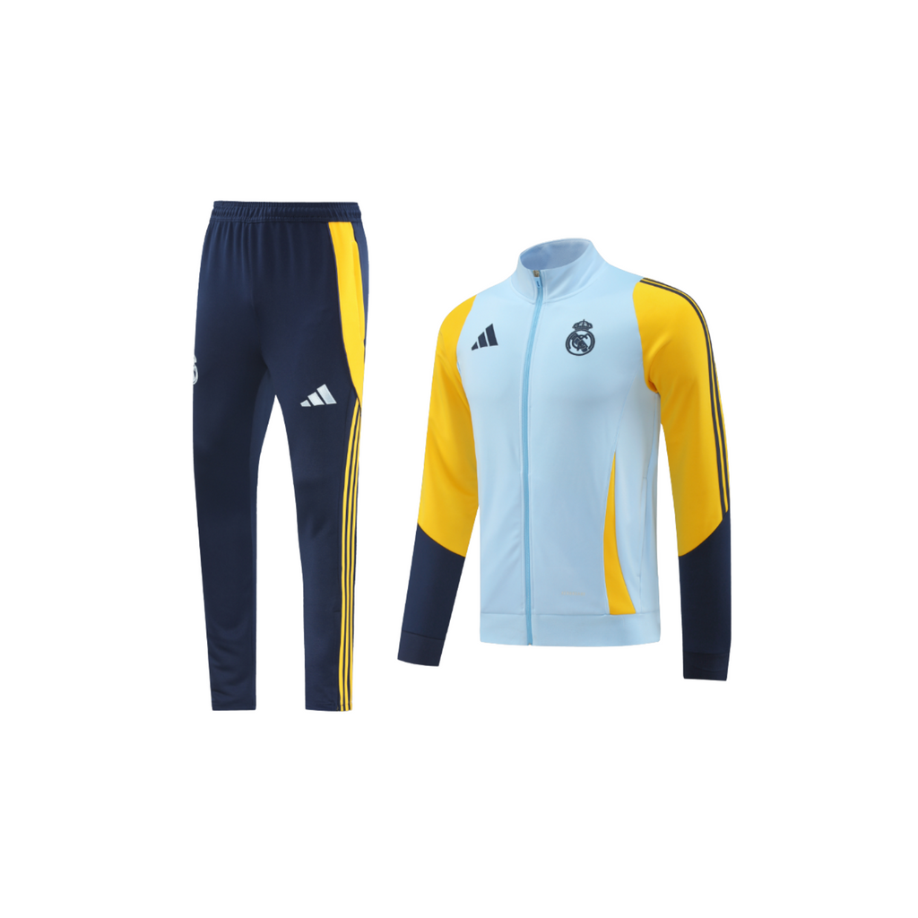 Tuta Real Madrid Azzurra/Gialla 2024/2025