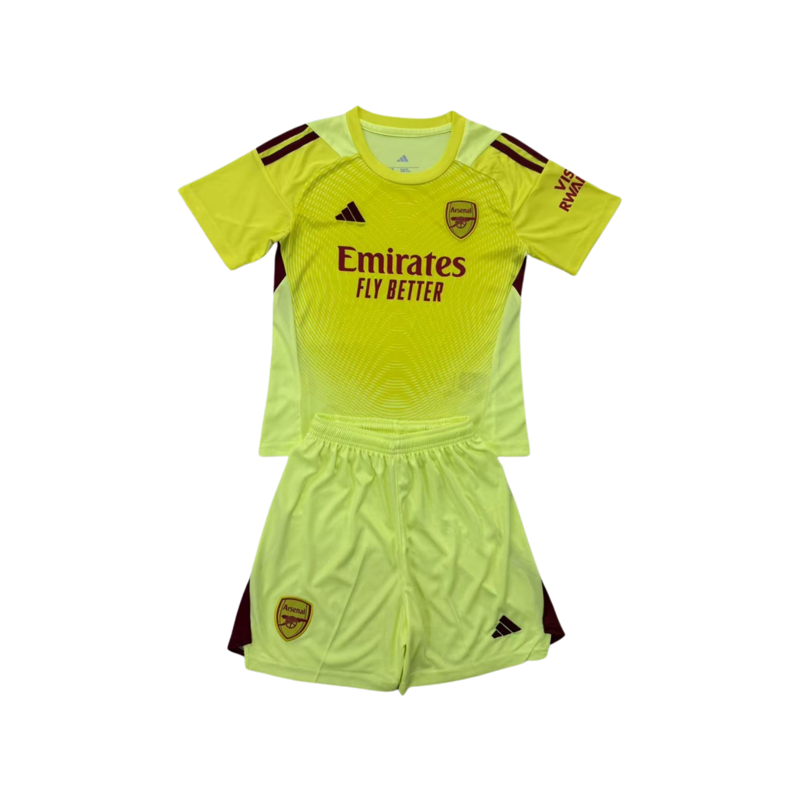Completino Portiere Bambino Arsenal Giallo 2025/2026