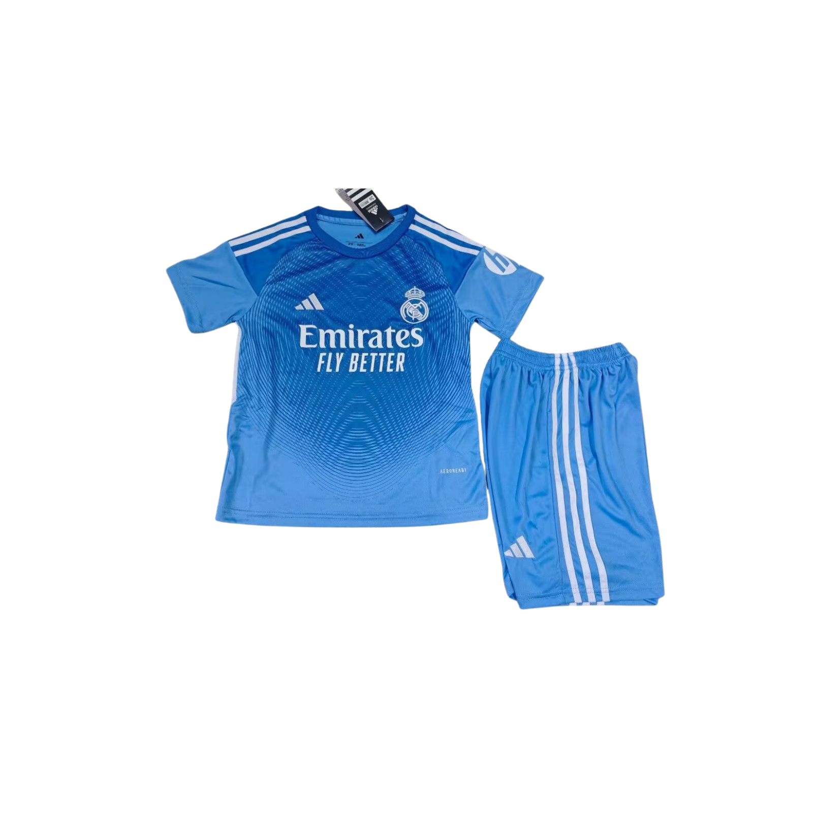 Completino Bambino Real Madrid Portiere Azzurro 2025/26