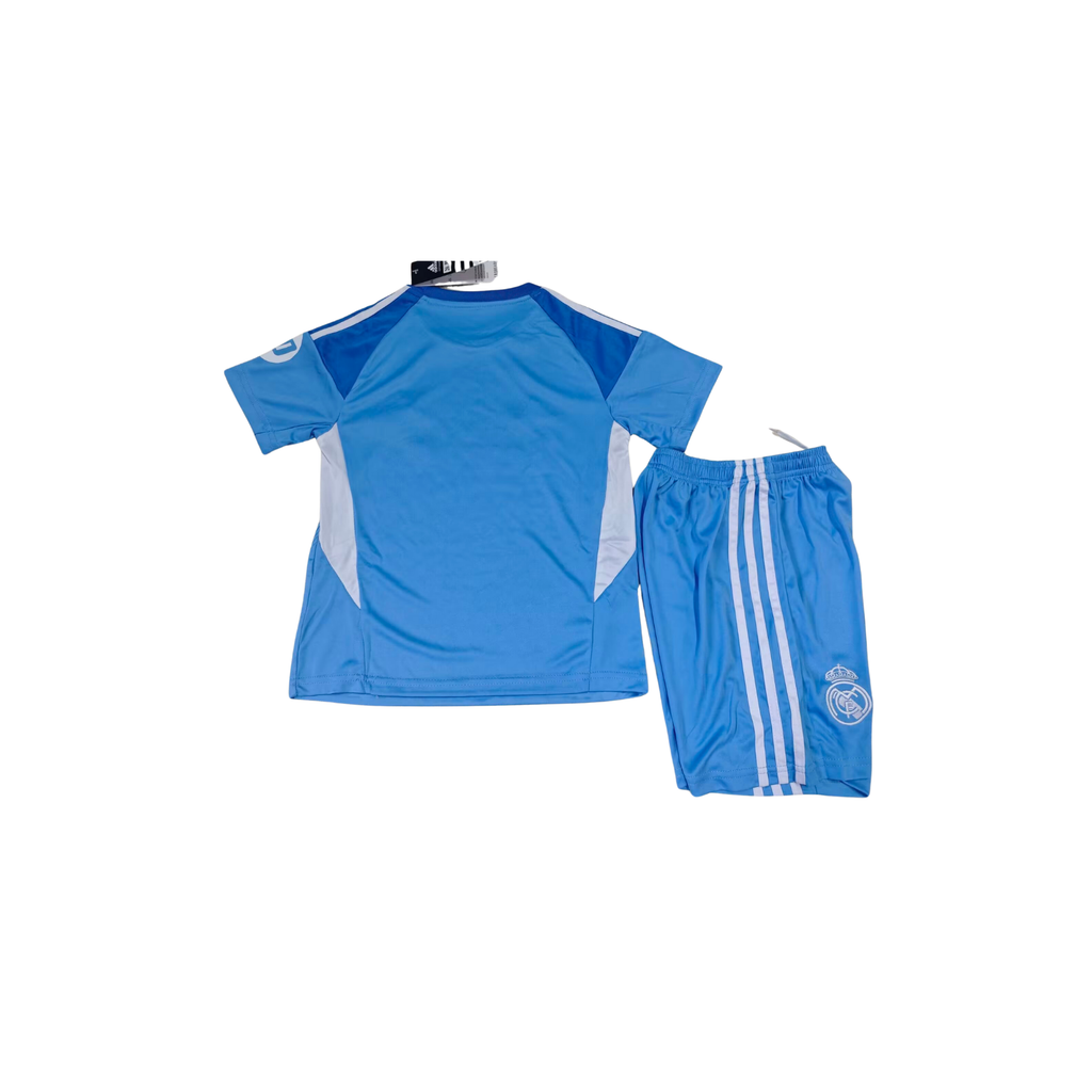 Completino Bambino Real Madrid Portiere Azzurro 2025/26