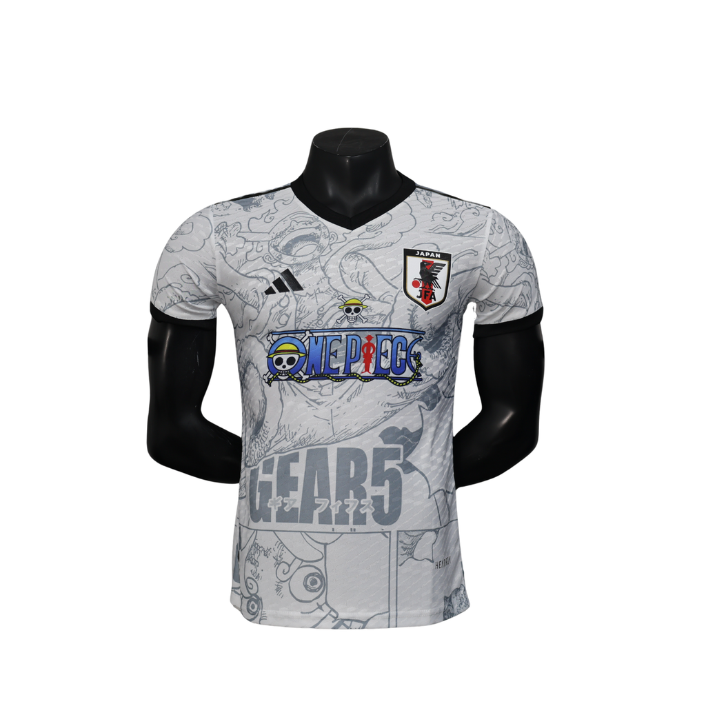Maglia Edizione Speciale Bianca One Piece Giappone Nazionale 2025/26