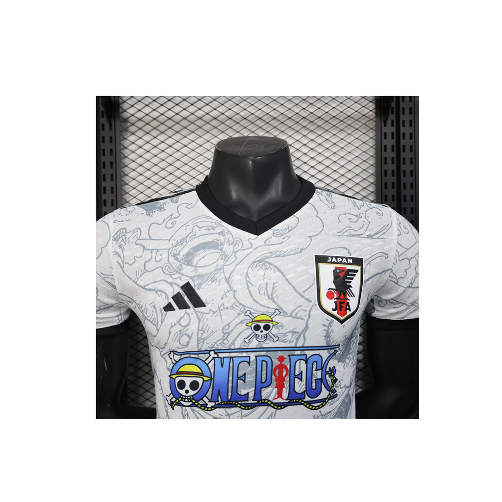 Maglia Edizione Speciale Bianca One Piece Giappone Nazionale 2025/26