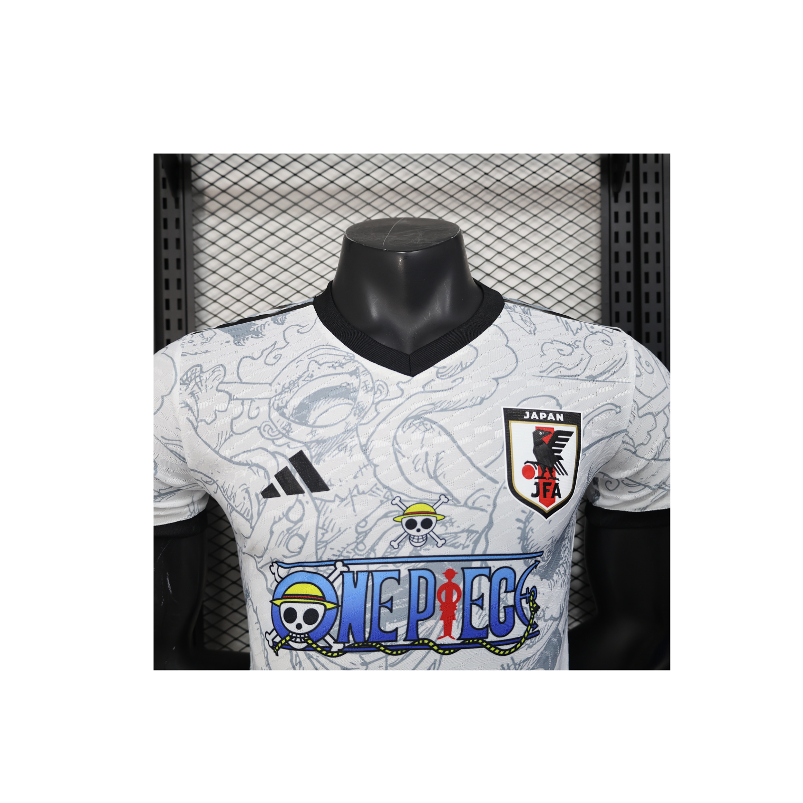 Maglia Edizione Speciale Bianca One Piece Giappone Nazionale 2025/26