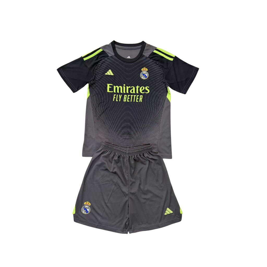 Completino Bambino Real Madrid Portiere Grigio 2025/26