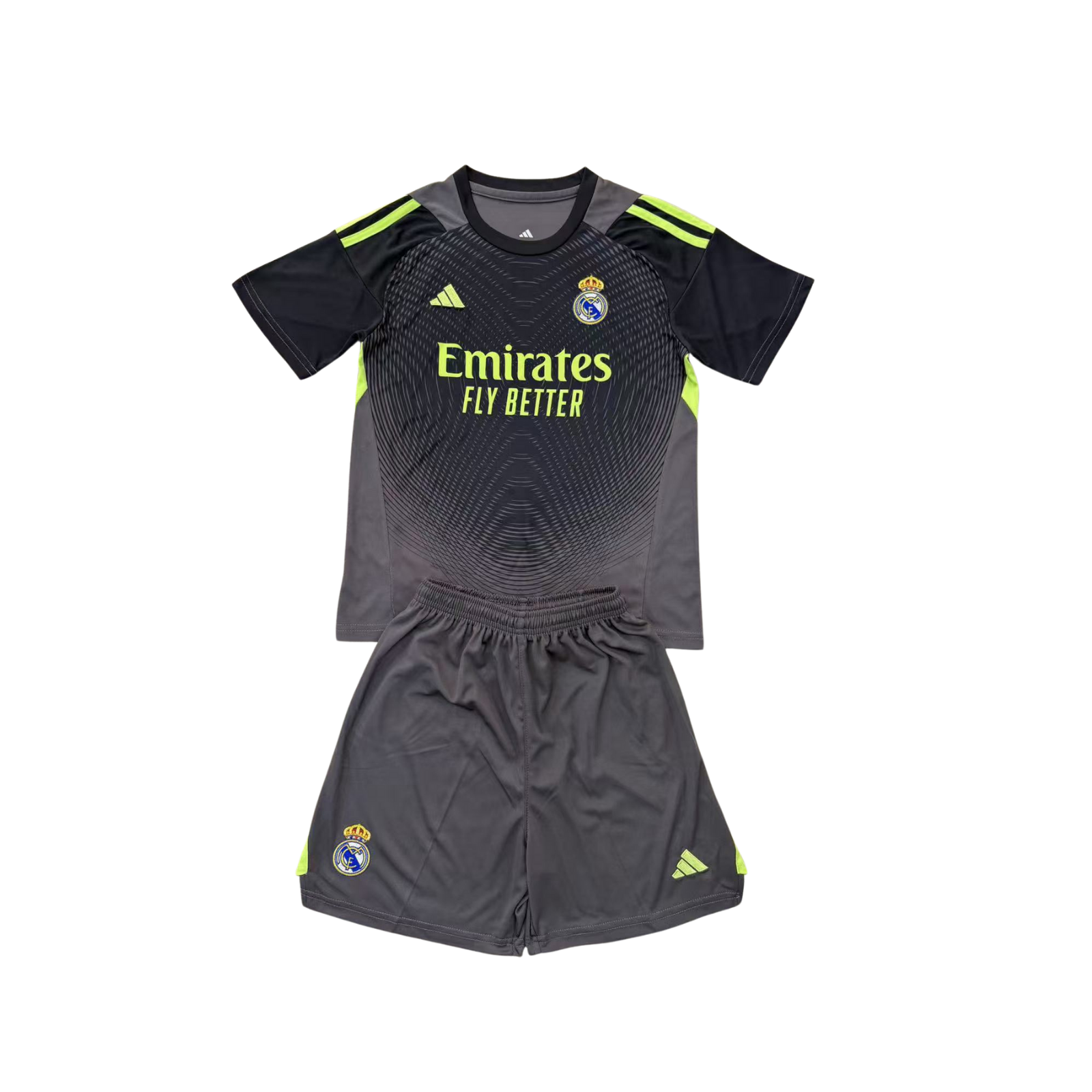 Completino Bambino Real Madrid Portiere Grigio 2025/26