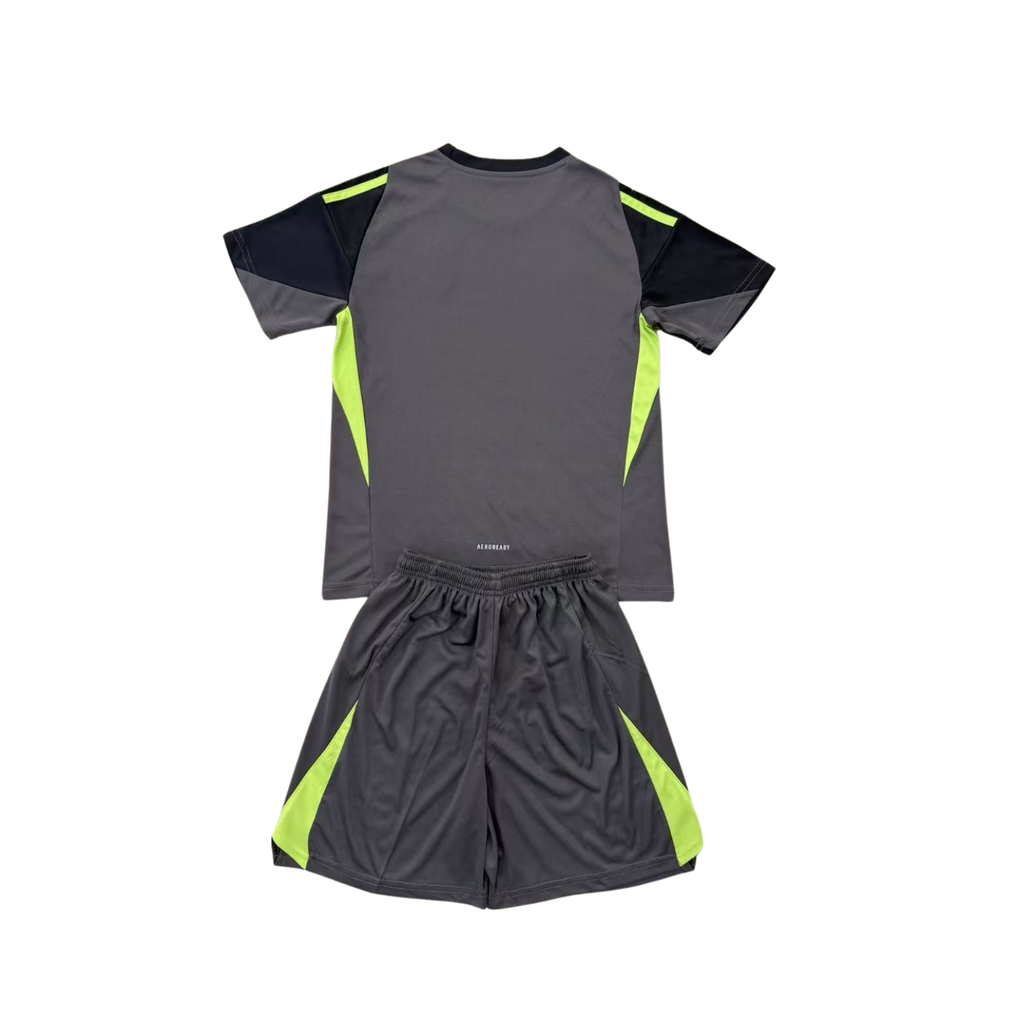 Completino Bambino Real Madrid Portiere Grigio 2025/26