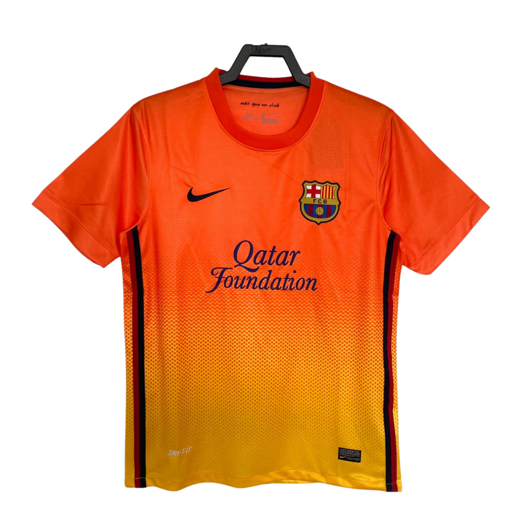 Maglia Vintage Barcellona Arancione Away 2012/13