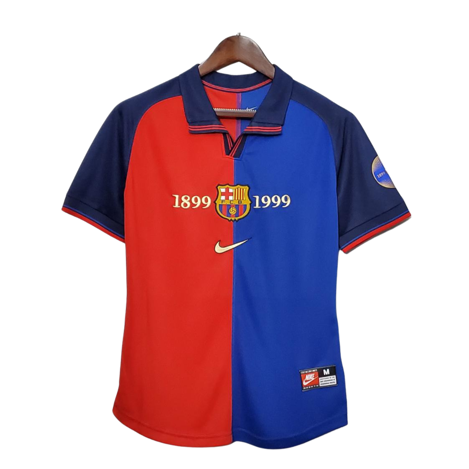 Maglia Vintage Barcellona 100 Anniversario Home 1999