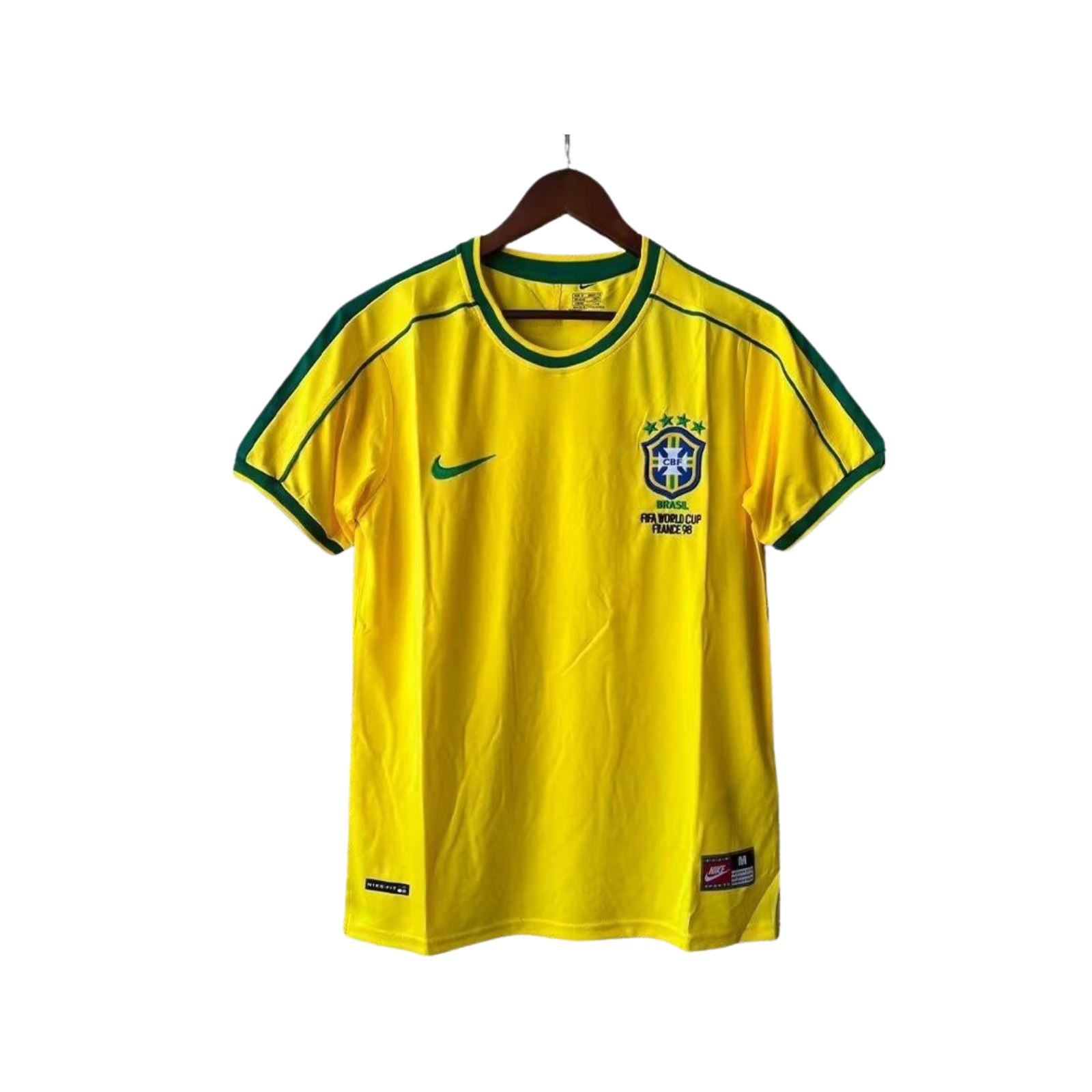 Maglia Vintage Brasile Home 1998