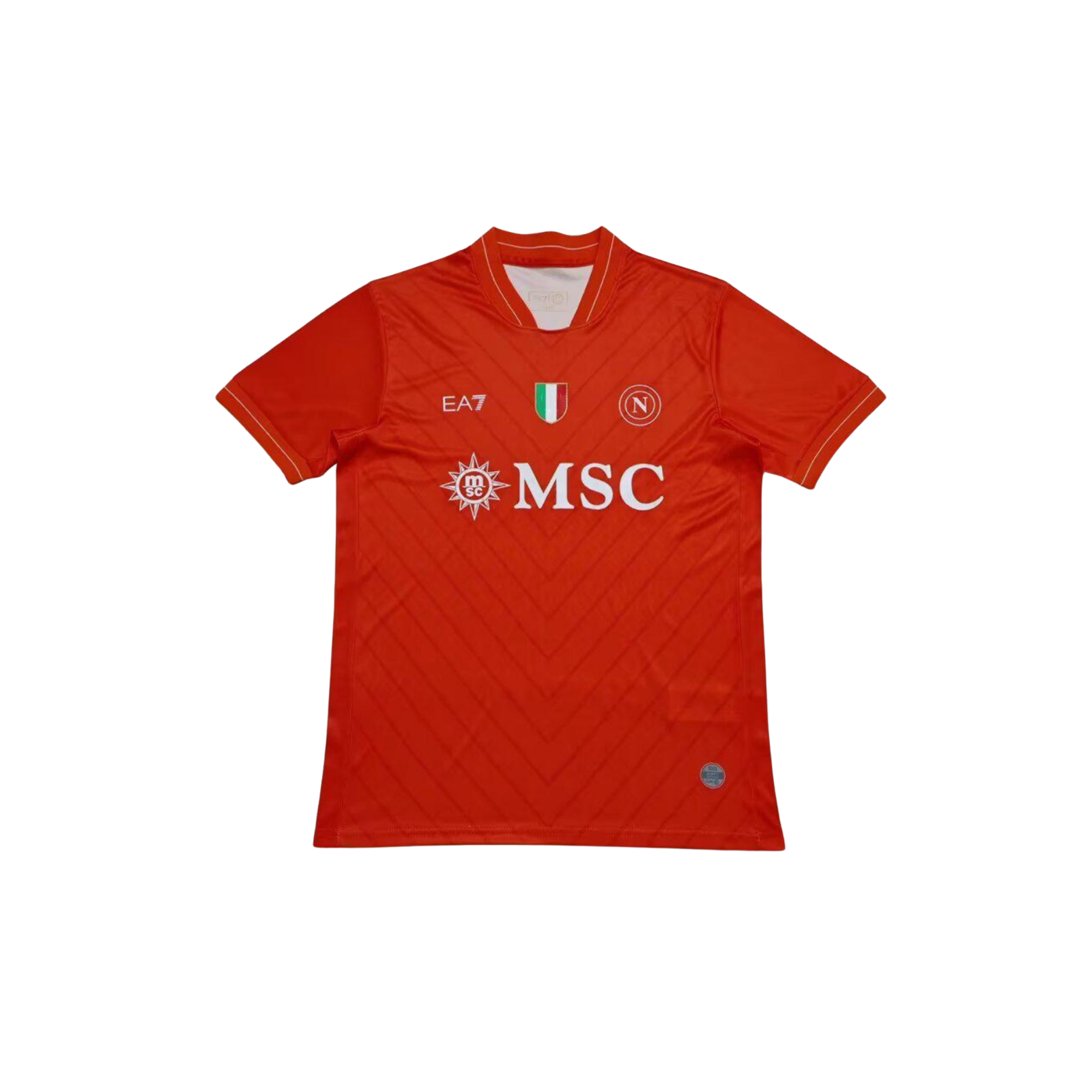 Maglia Napoli Portiere Arancione 2025/26 Scudetto Incluso