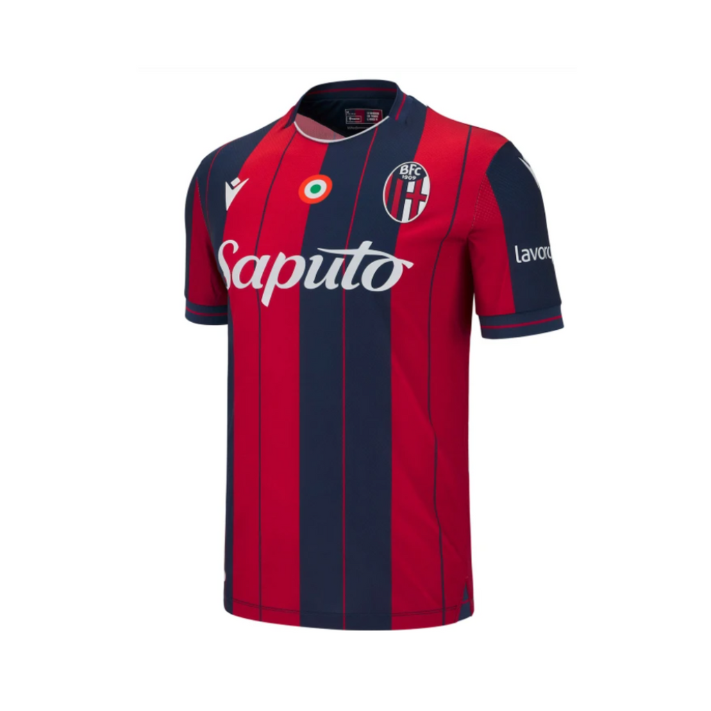 Maglia Bologna Home 2025/26 con Patch Coppa Italia inclusa