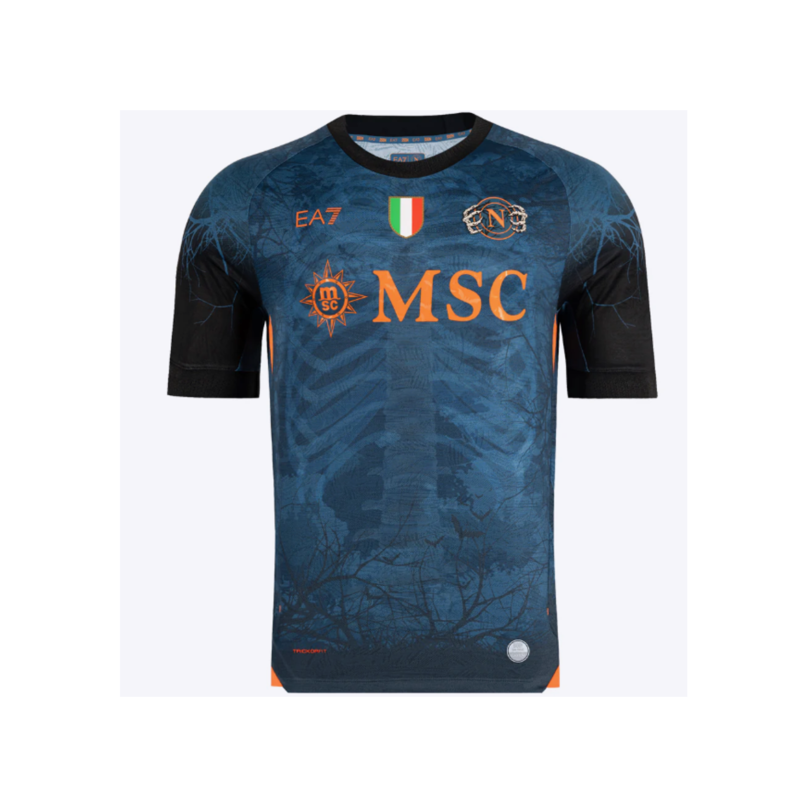 Maglia Napoli Halloween Blu 2025/26 Scudetto Incluso