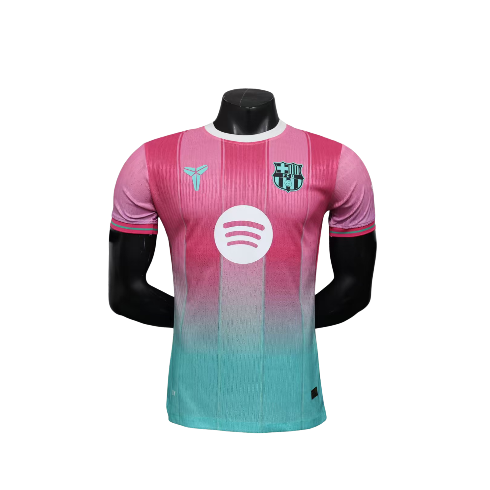 Maglia Barcellona Away Special Edition Pink/Blu 2025/26 - Player Version