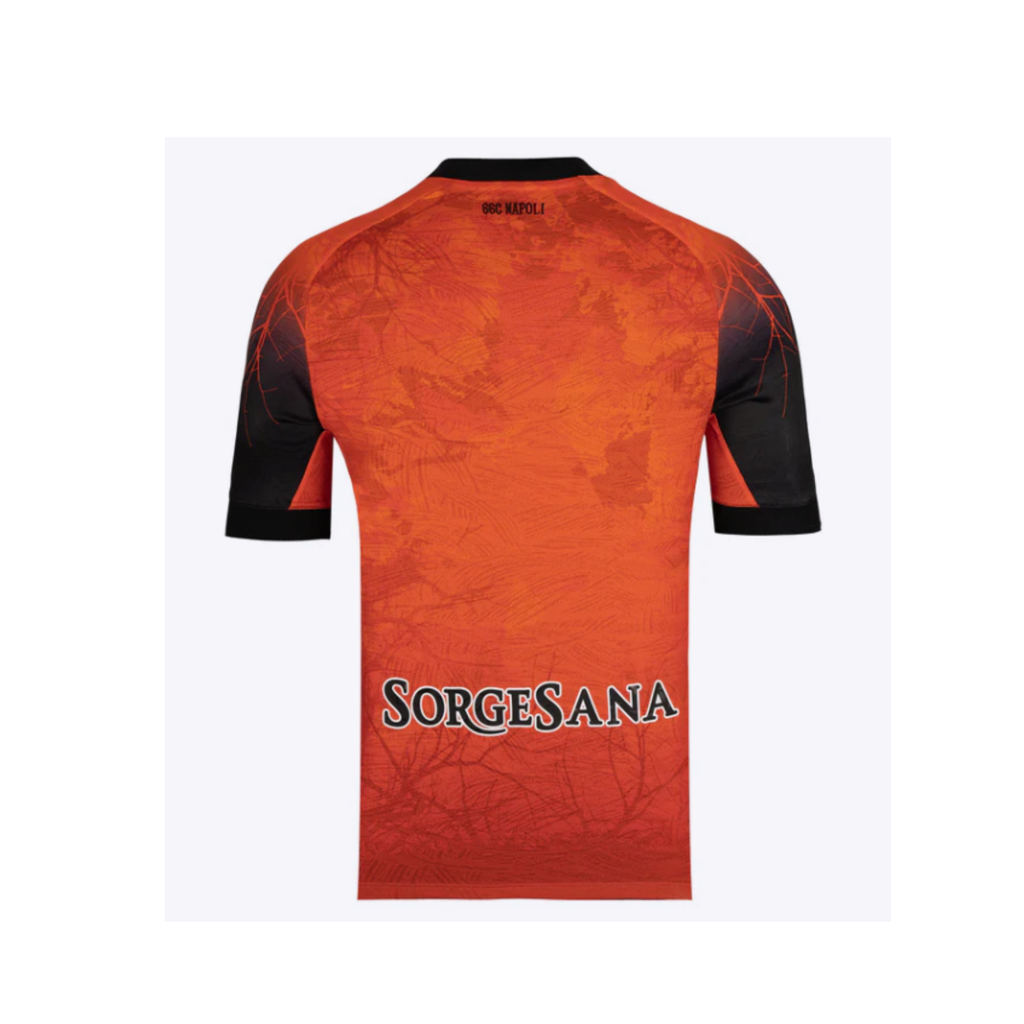 Maglia Napoli Halloween Arancione 2025/26 Scudetto Incluso