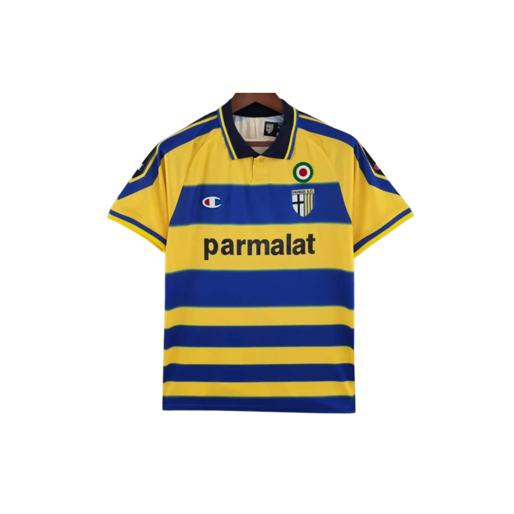 Maglia Vintage Parma Home 1999/2000 Patch Coppa Italia Inclusa