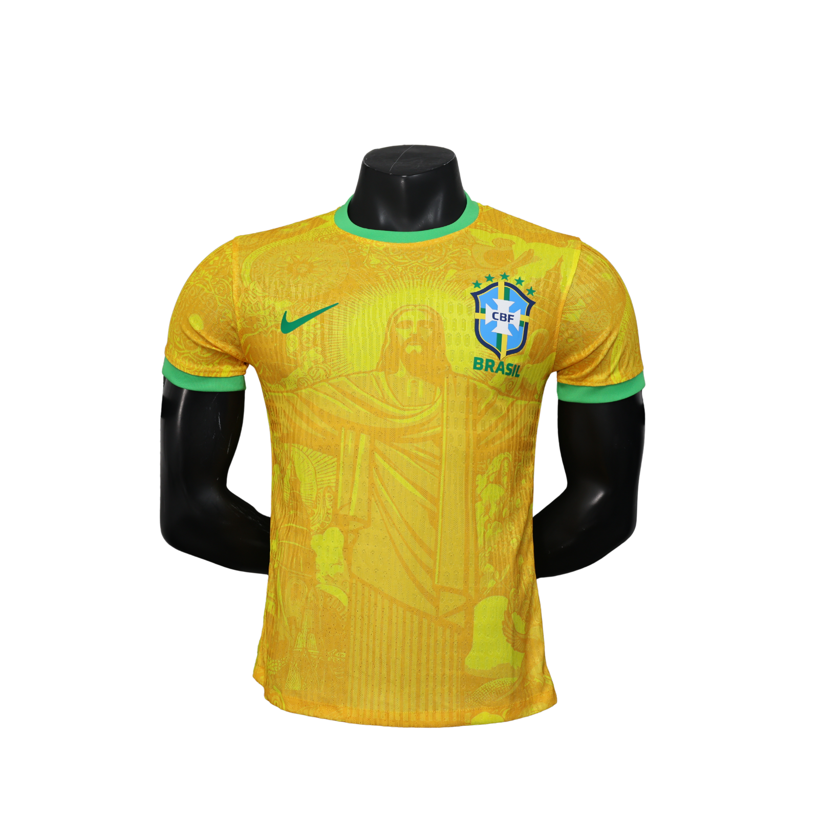 Maglia Brasile Special Edition Redentore Gialla 2025/26 - Player Version