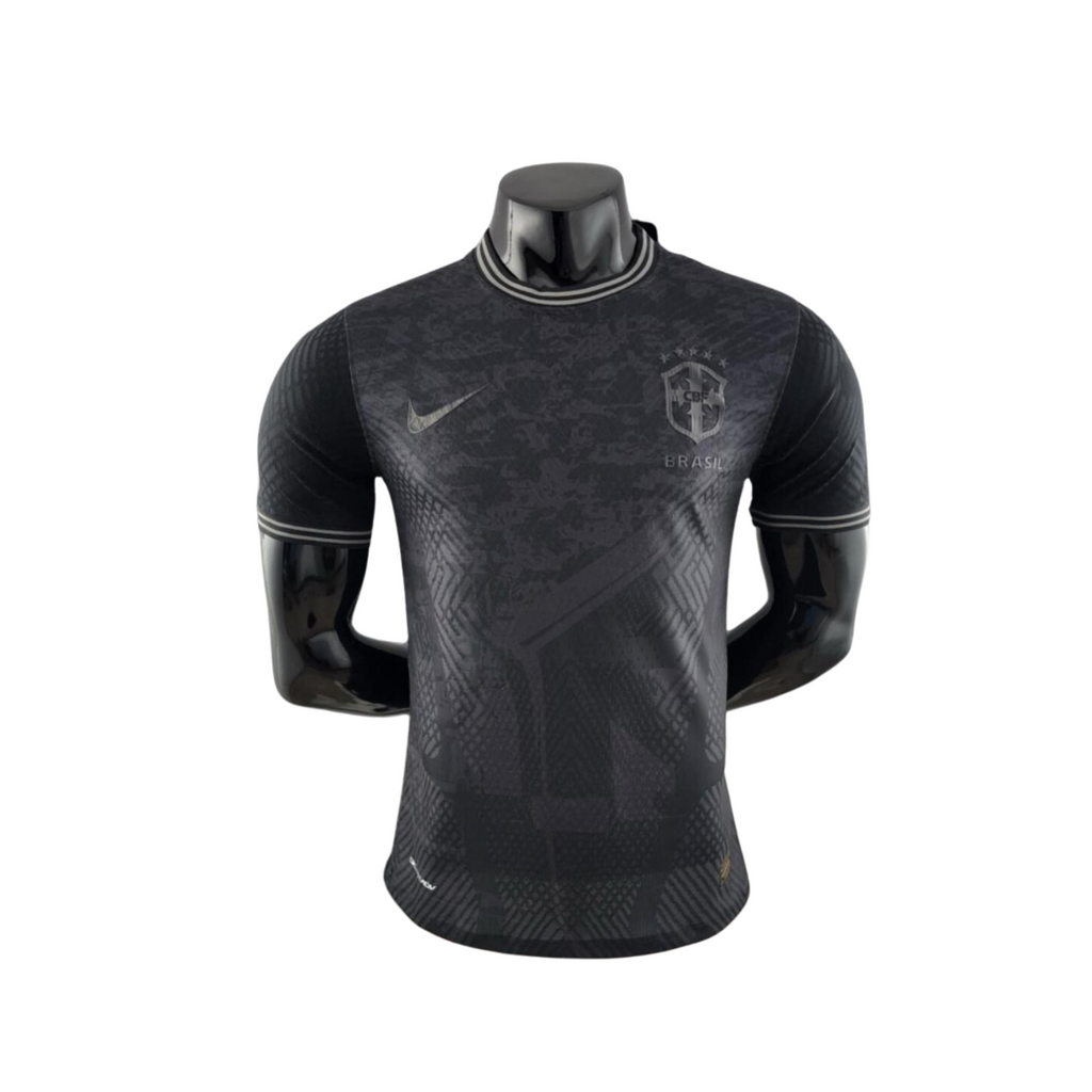 Maglia Vintage Brasile All Black Edition 2022 - Player Version