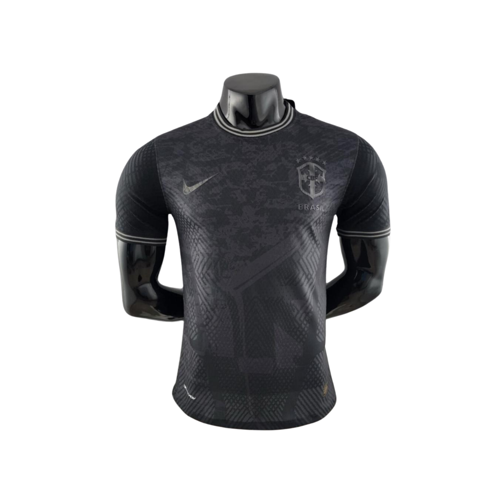 Maglia Vintage Brasile All Black Edition 2022 - Player Version