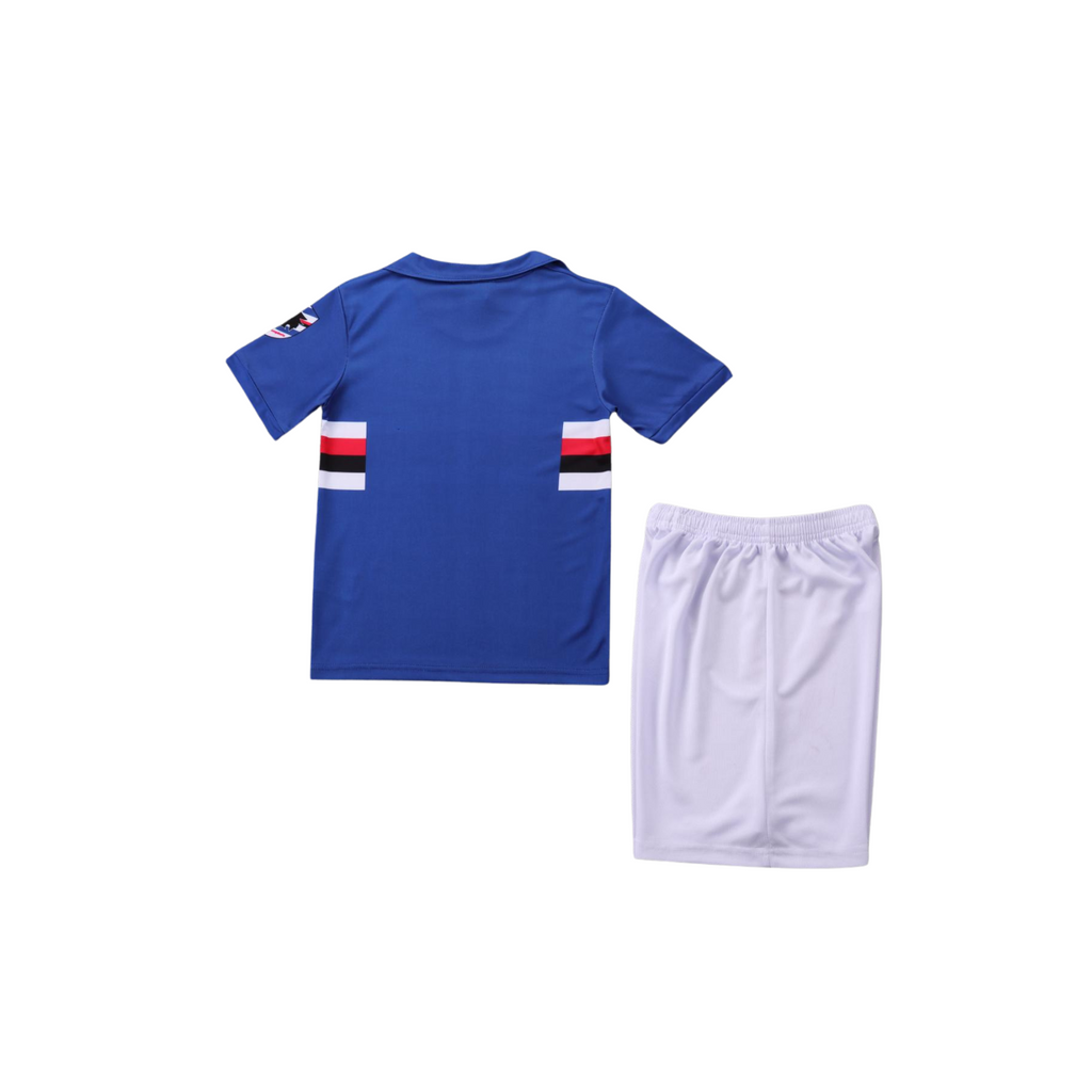 Completino Bambino Vintage Sampdoria Home 1990/91