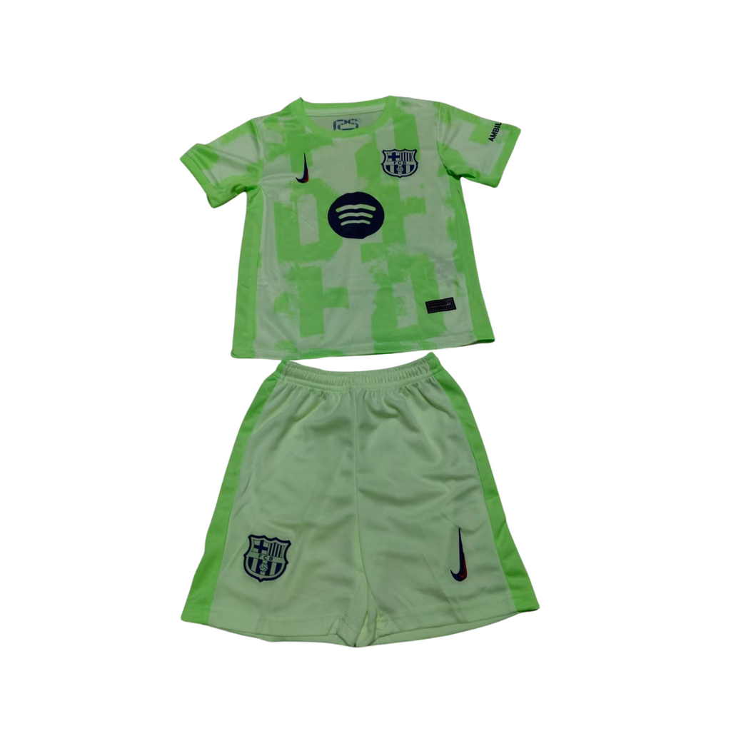 Completino Bambino Barcellona Terza Maglia 2024/25