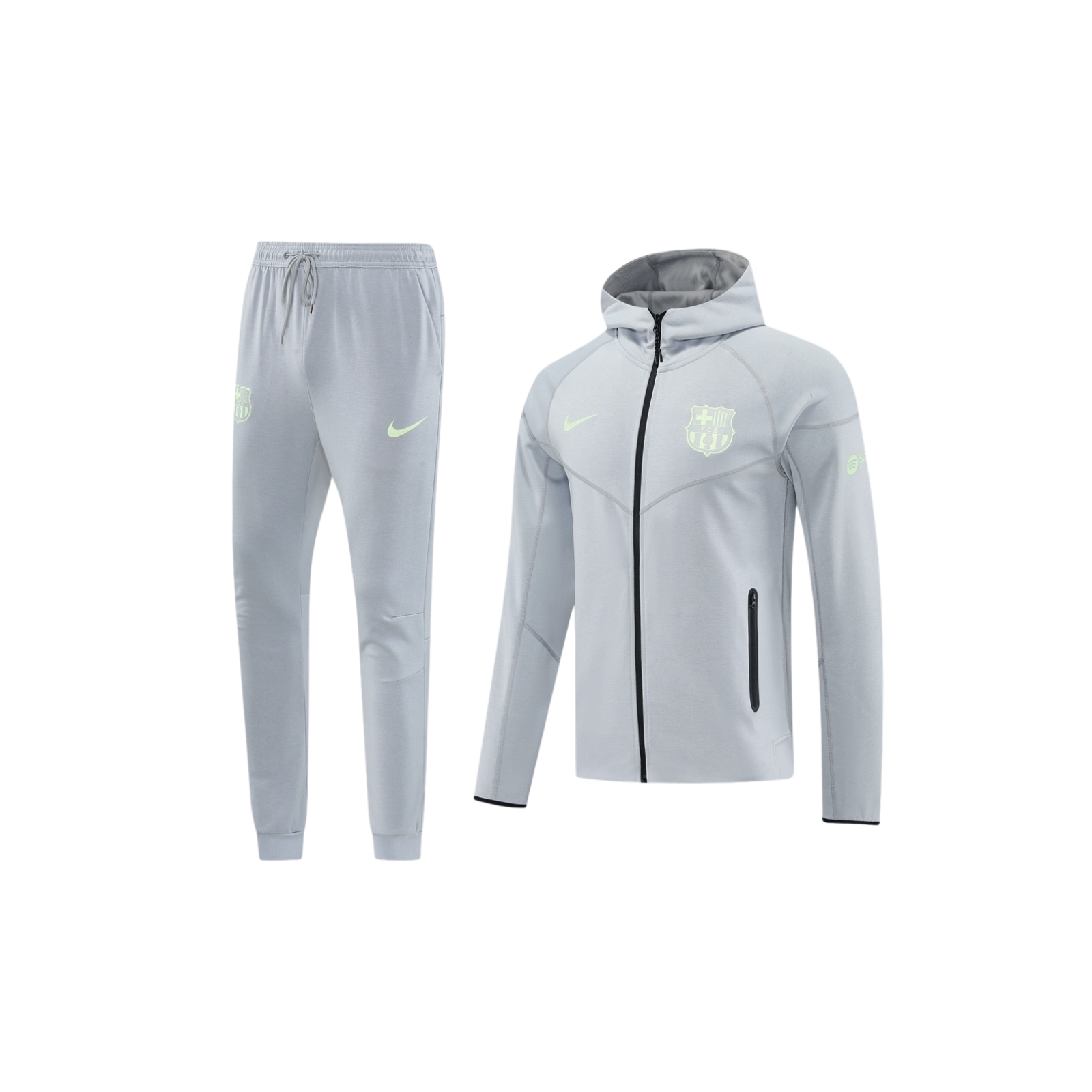 Tuta Barcellona con Cappuccio Grigia 2025/26